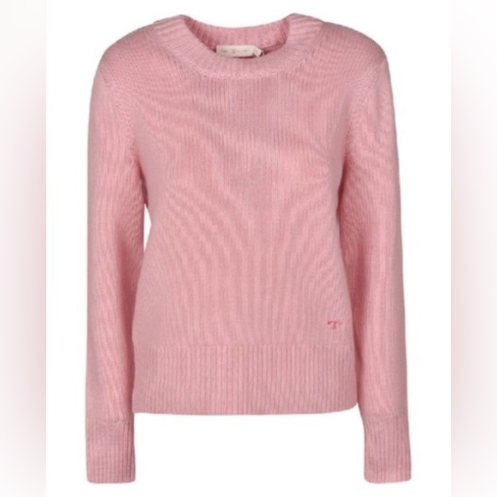 Tory Burch Cashmere Sweater in Blushing Pink Size Small